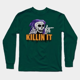 Killin it Reaper Long Sleeve T-Shirt